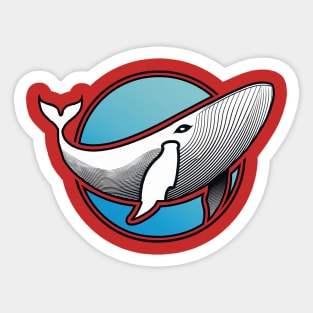 Whale 01 Sticker